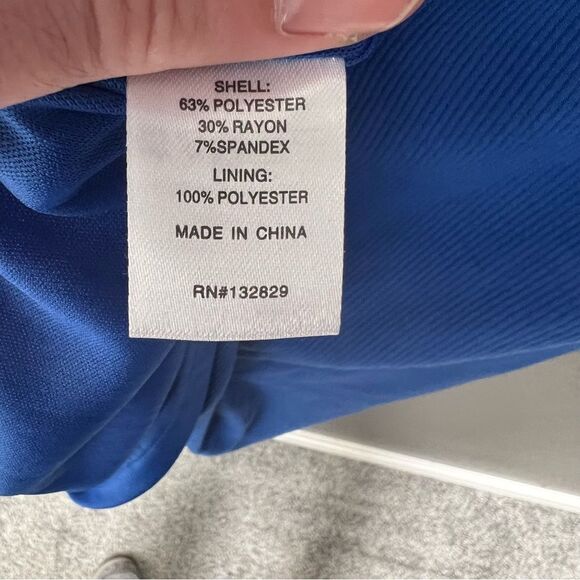 NWT Revolve x Superdown Daniella Off Shoulder Dress in Blue | Size M - Picture 7 of 10